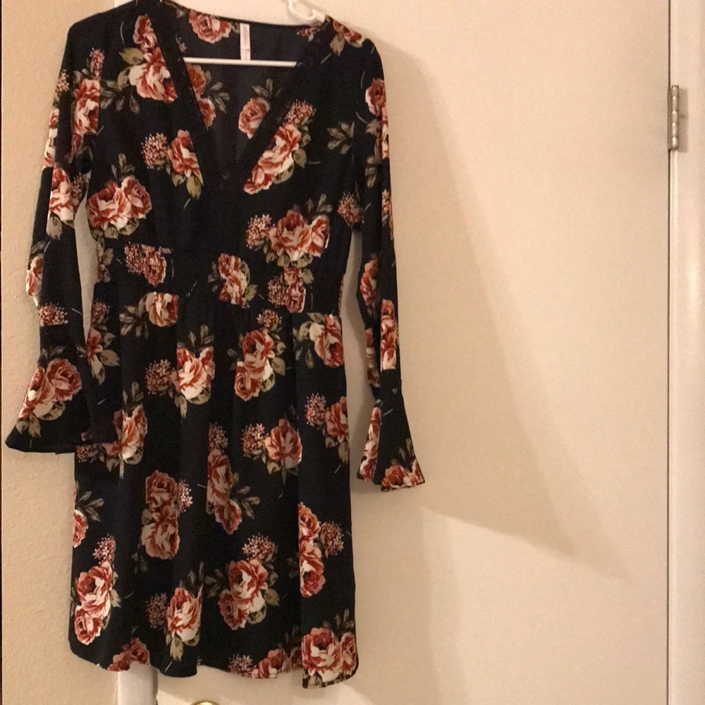 Target Floral Bell Sleeve Dress